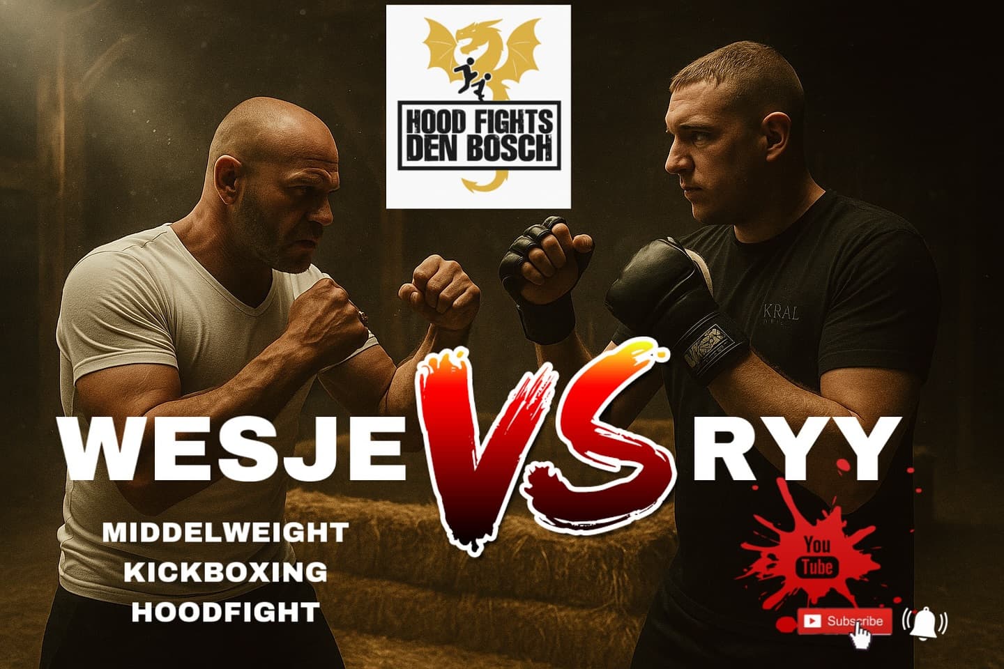 Wesje vs Ryy – Kickboxing Hoodfight